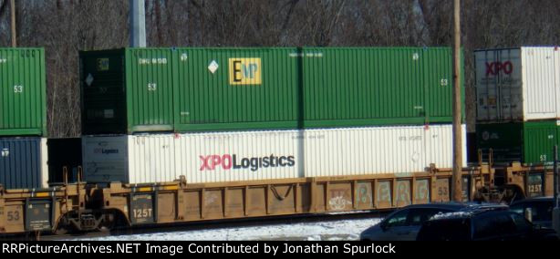 DTTX 786661C with two containers